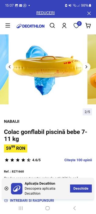 Colac pentru bebelusi