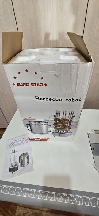Электрошашлычница-(1500W) Euro Star GH-8619  – новая, не использовалас