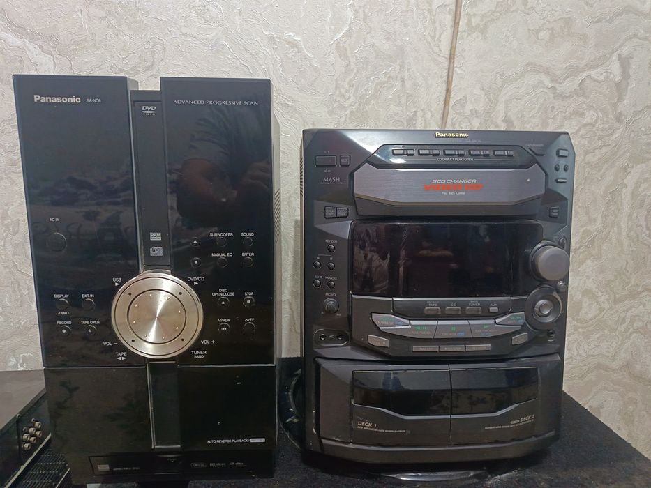 Музыкальный центр все рабочем состоянии