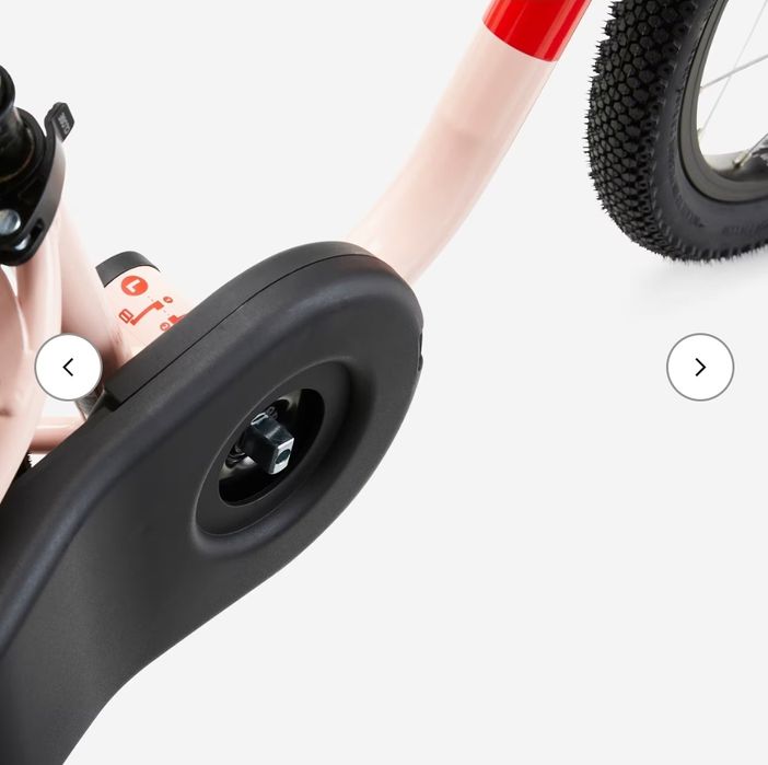 BTWIN ДЕТСКИ ВЕЛОСИПЕД 14 инча, модел с и без педали, колело 2 в 1