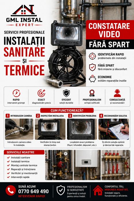 Instalator sanitar București