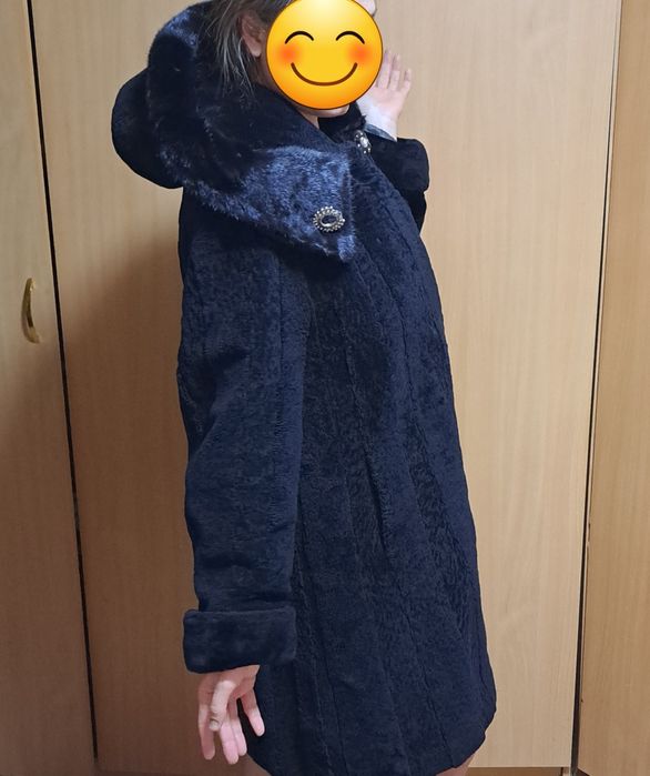 Шуба мутоновая 48 размер