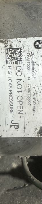 Perne Aer Fata Spate Telescop Amortizor cu perna BMW Seria 7 G11 G12