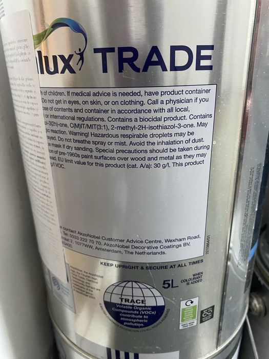 Vopsea Dulux Linen White, 5l