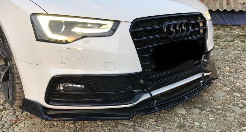 Сплиттеры на пороги и бампер