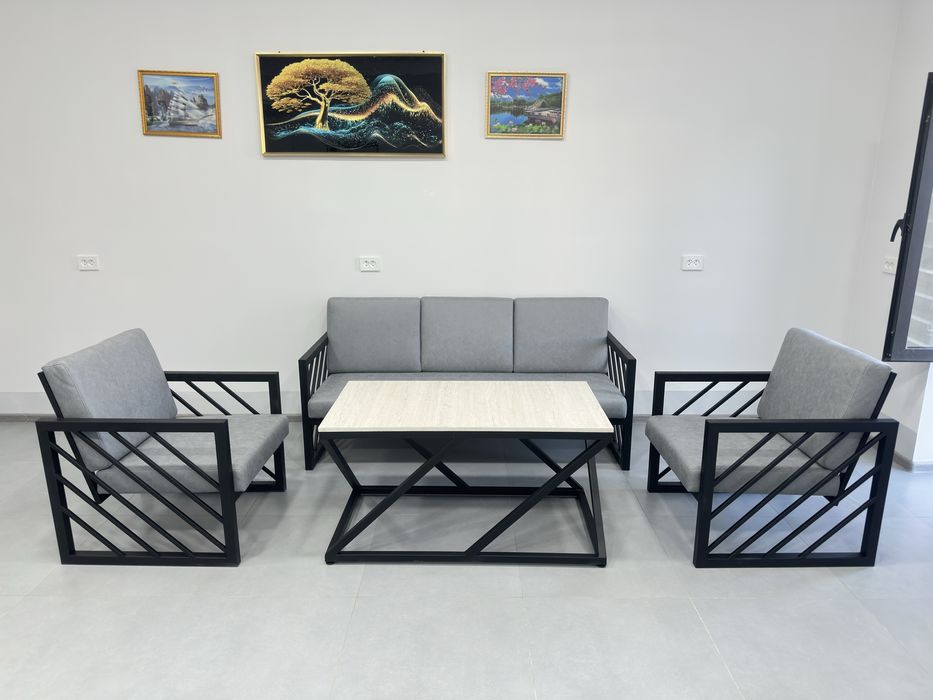 Лофт стилда барча турдаги мебеллар наличи бор,заказгахам йасаберамиз