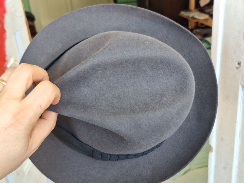 Pălărie bărbați Resistol Fedora, mărimea 59, 60