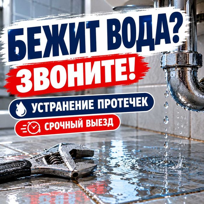 Сантехник / Слесарь сантехник срочно / Сантехнические работы / выезд