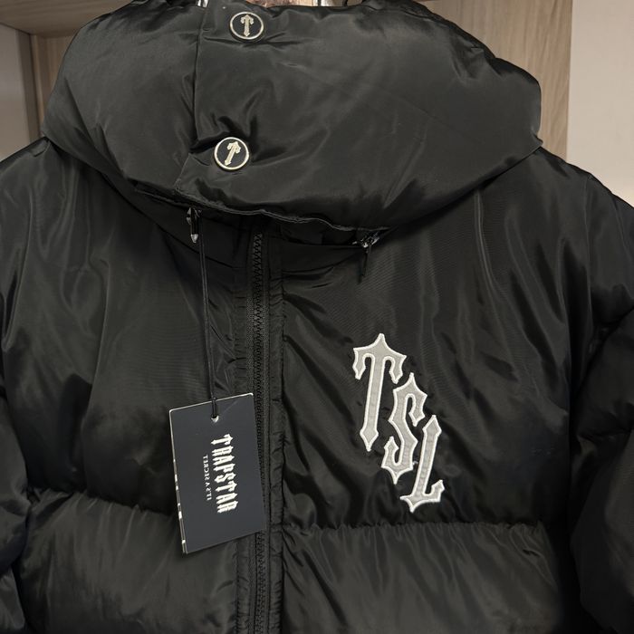 Trapstar Shooters Hooded Puffer Reflective Jacket Зимно Яке Палто