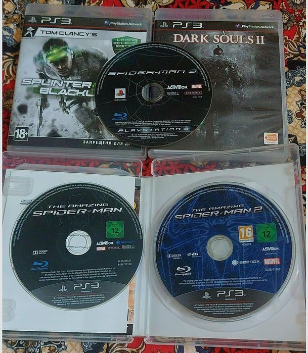 Диски на Плестейшн 3