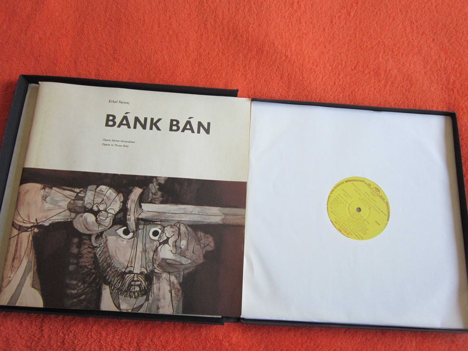 rar vinil Erkel Ferenc - Bank Ban boxset 3LP fabricat Ungaria 1969
