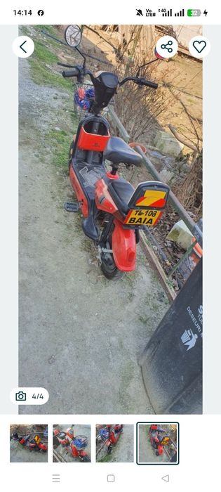 Vând moped electric