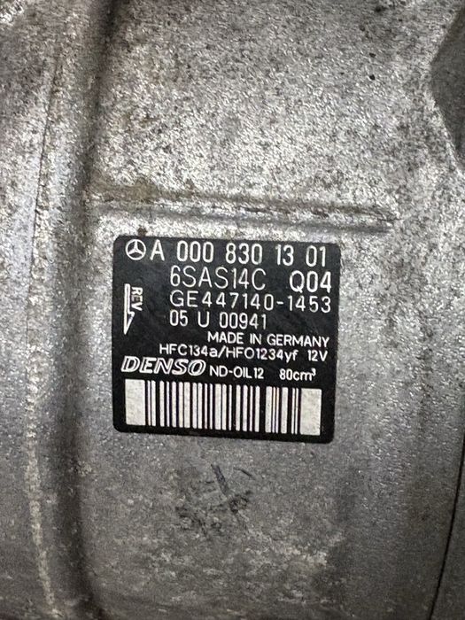 Mercedes w213 2.2cdi 194 кс Компресор Климатик