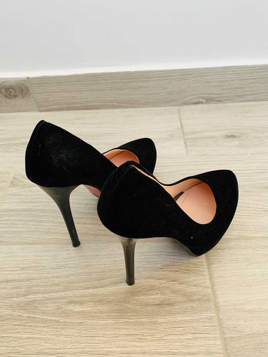 pantofi dama toc inalt