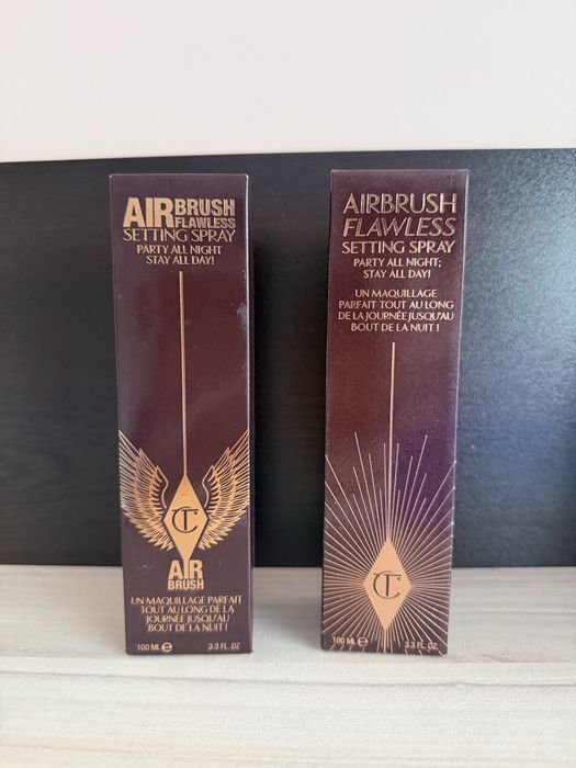 Charlotte Tilbury Airbrush Flawless фиксиращ спрей за грим Setting Spray 100 мл оригинален праймър, Шарлот Тилбъри waterproof 16 часа, нов/стар дизайн