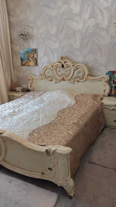 Кровать Барокко Айвори