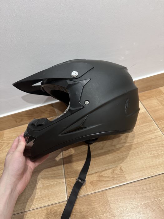 casca de protectie full black