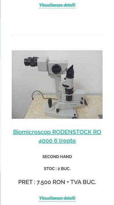 Microscop Rodenstock RO1000 + Rodenstock C-MES