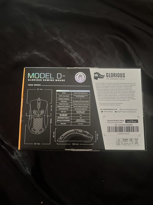 Mouse Glorious Model D-
