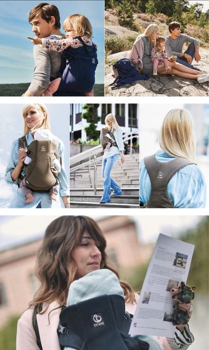 ПРОМО 3 за 2: Stokke® MyCarrier™ Предно & Задно кенгуру - цвят Black