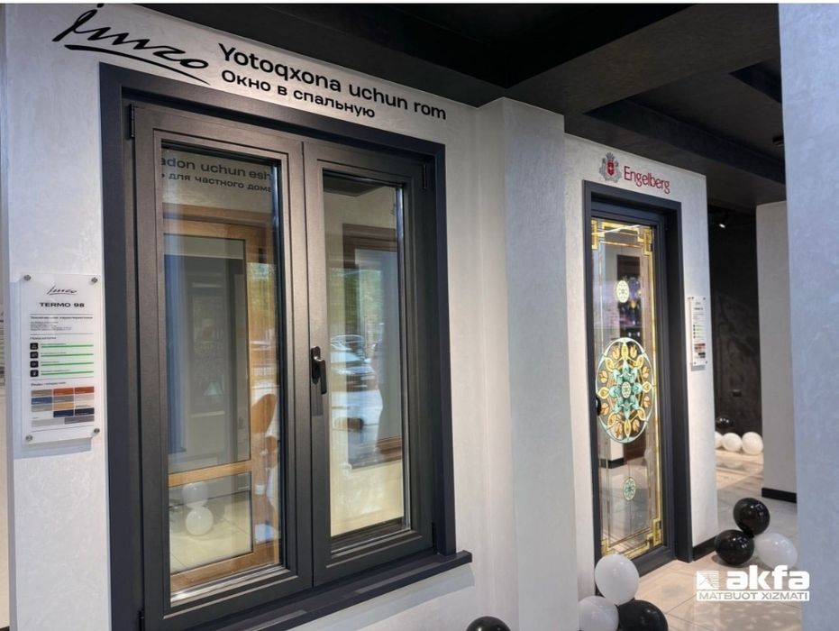 Окна и двери Ешик ромлар ясаймиз Акфа Термо