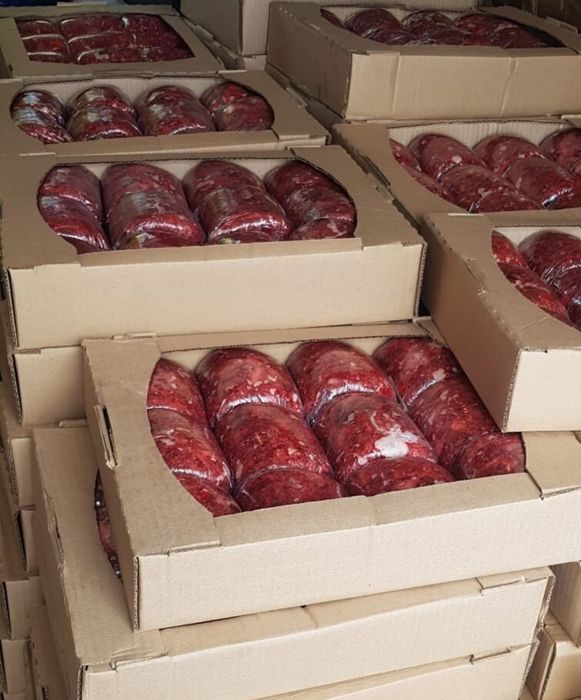 Корм мясо для собак натуралка SheraPlus