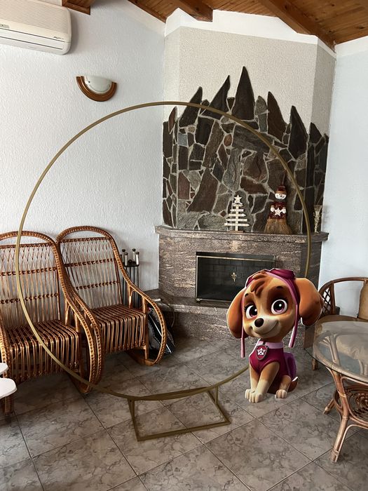 Тематична украса със Статив или Арка- Барби, пес ПатрулСкай, Маша