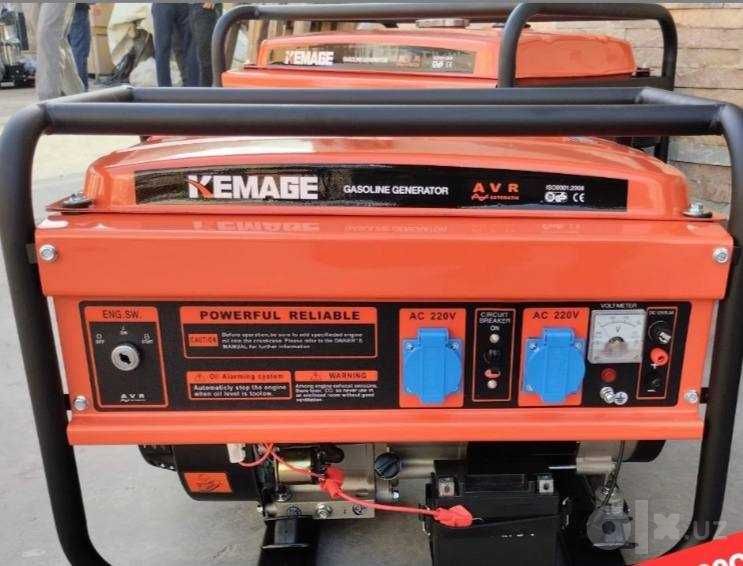 Движок Генератор бензиновый большой 7.5 квА | Generator Benzinli 7.5kW
