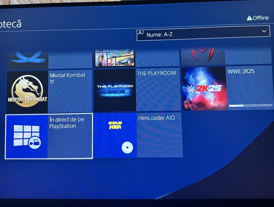 ps 4 modat cu 2 manete