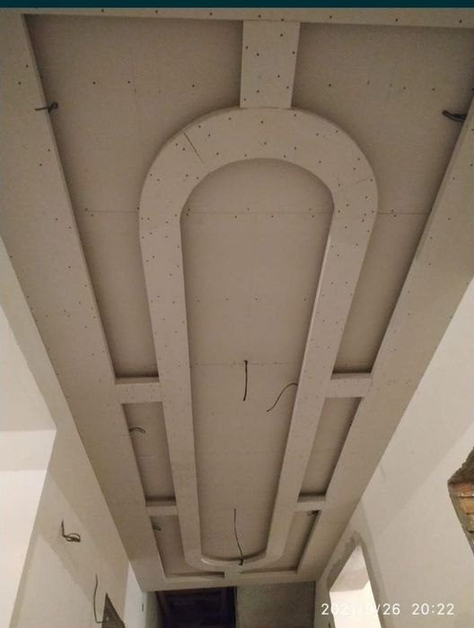 Монтаж Гипсокартона любой конфигурации