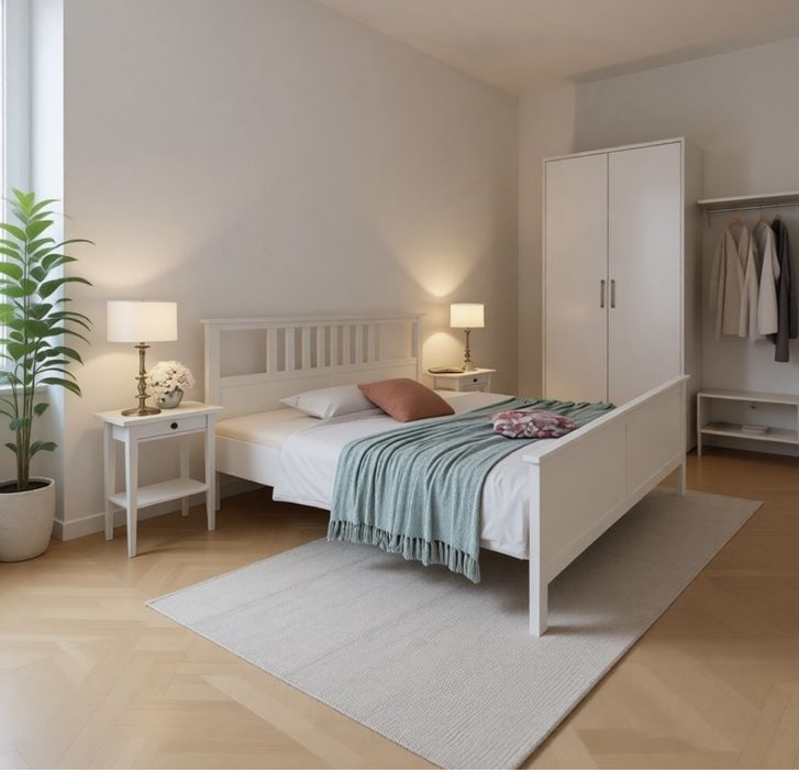 Икеа кровать с матрасом