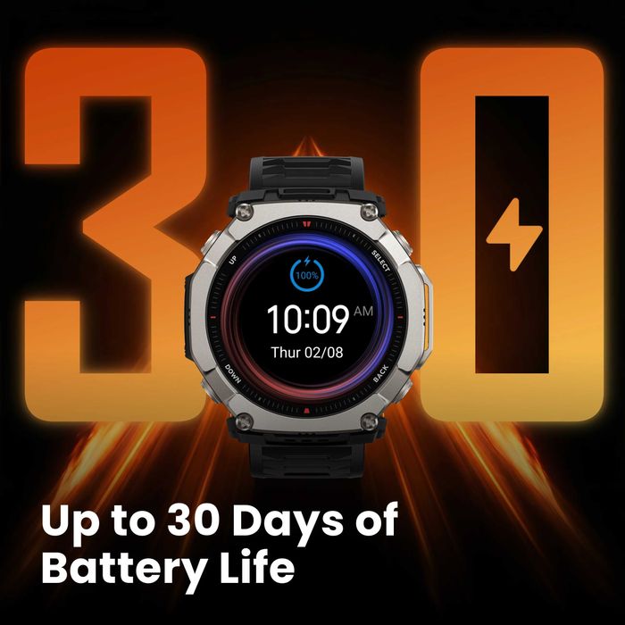 Amazfit T-Rex Ultra 2 — премиальные смарт-часы. Есть доставка