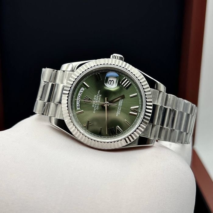 rolex daydate olive dial 40,mm