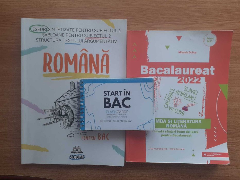 Cărți Bac - Română