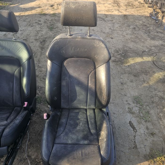 7-местен S-line Кожен Салон (Седалки) за Audi Q7 4M