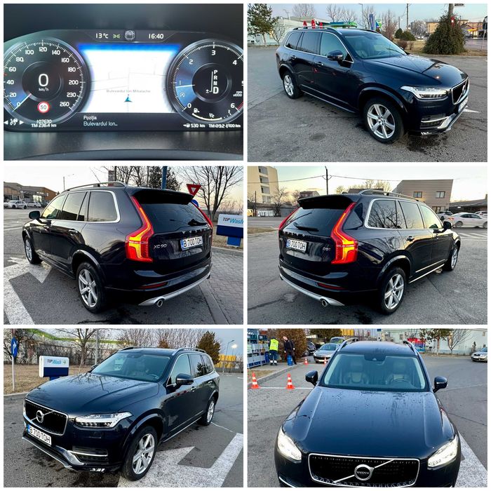 Vand / Schimb Volvo XC90 B5 Diesel AWD 235CP Automat, 7 locuri, storic service, Km reali, Fara accidente