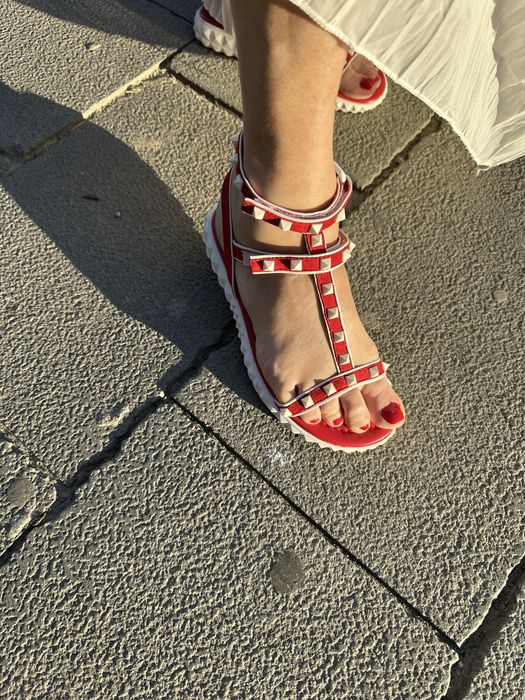 Sandale Valentino Garavani free Rockstud