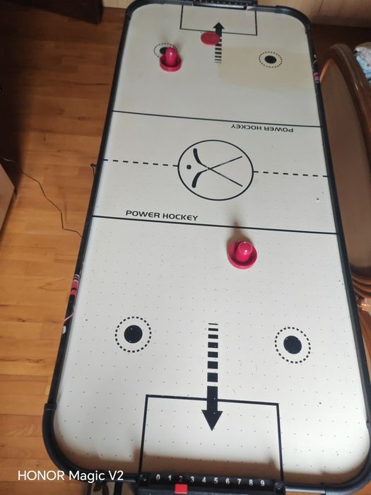 Masă Air Hockey electrică cu picioare/alimentator