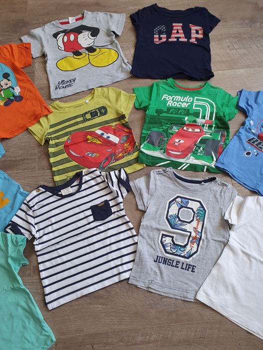 Lot tricouri marimea 92 si 98/104 (2 - 3 ani), Zara, H&M, Gap, Disney