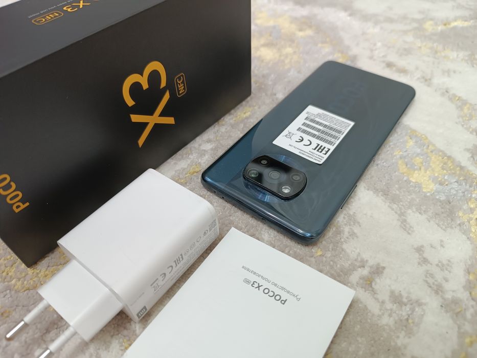 Xiaomi POCO X3 Весь комплект в оригинале.