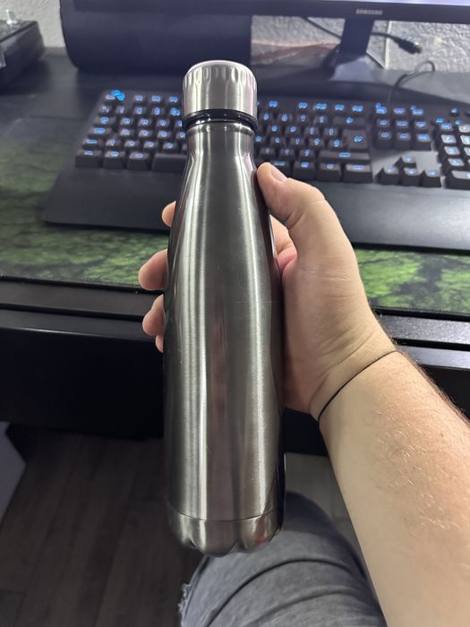 3x sticle de apa metalice pentru sala sau drumetii under armour 2