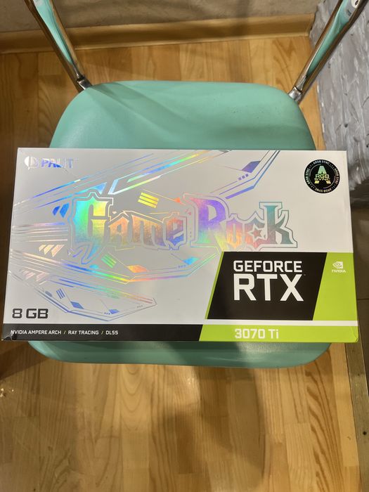 Видеокарта GeForce 3070ti palit Game Rock