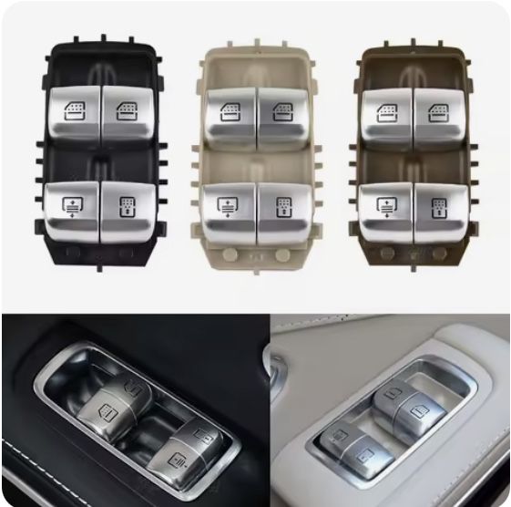 Comutator comandă geamuri electrice spate Mercedes S W222 A2229051505