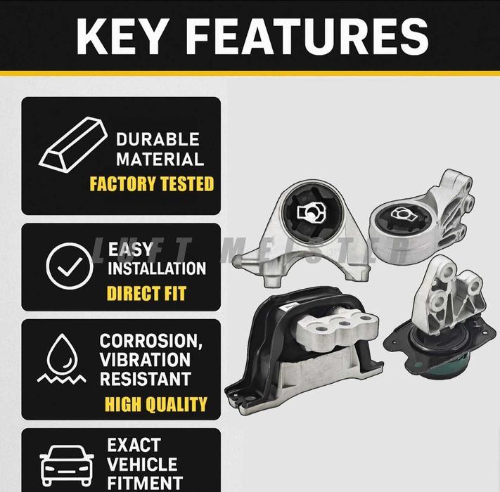 Комплект нови тампони за двигател на Chevrolet Captiva,Опел Антара 2.2 D.