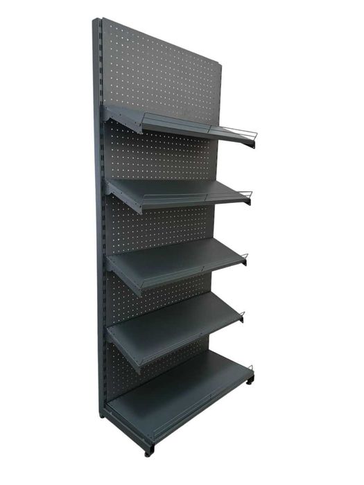 Метални стелажи за магазин в тъмно сив мат/НОВИ/НАЛИЧНИ