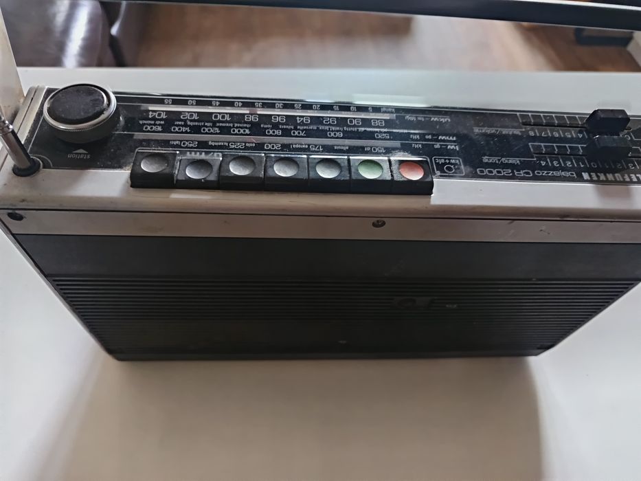 Telefunken CR2000 radiocasetofon vintage retro