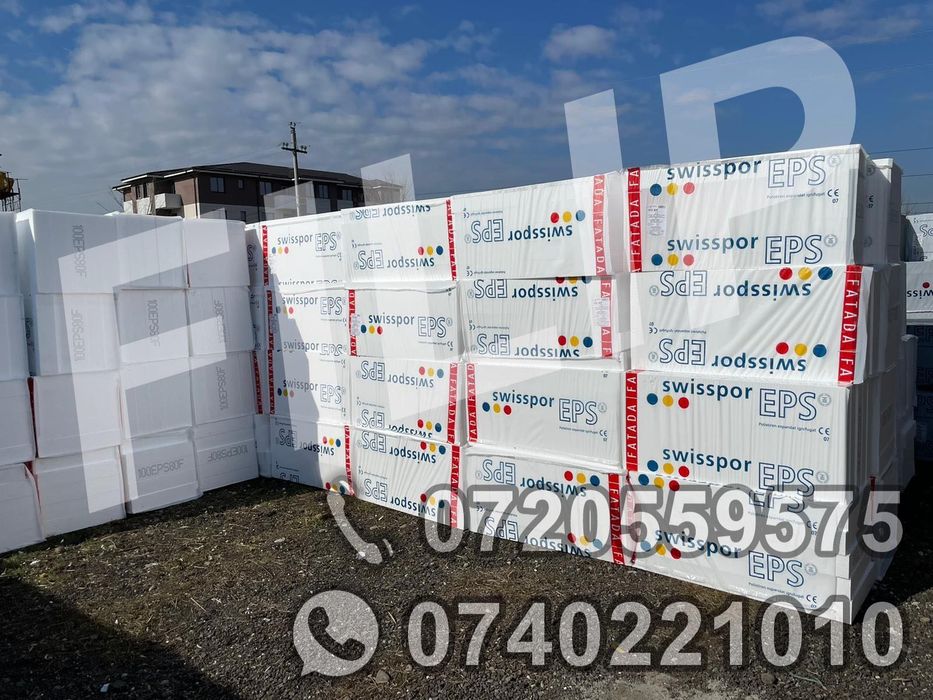 Polistiren ignifugat eps80,100 stocuri -