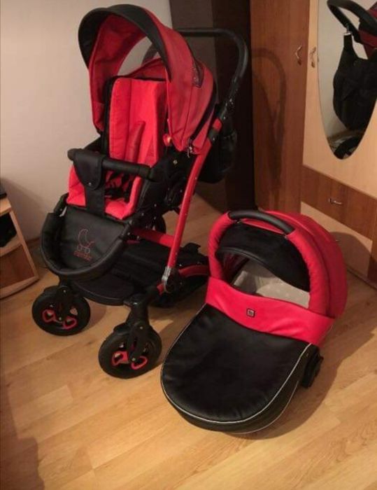 Бебешка комбинирана количка Tutek Inspire еко кожа - Полша