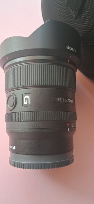 Obiectiv Sony 20mm 1.8 plus Sony 50mm