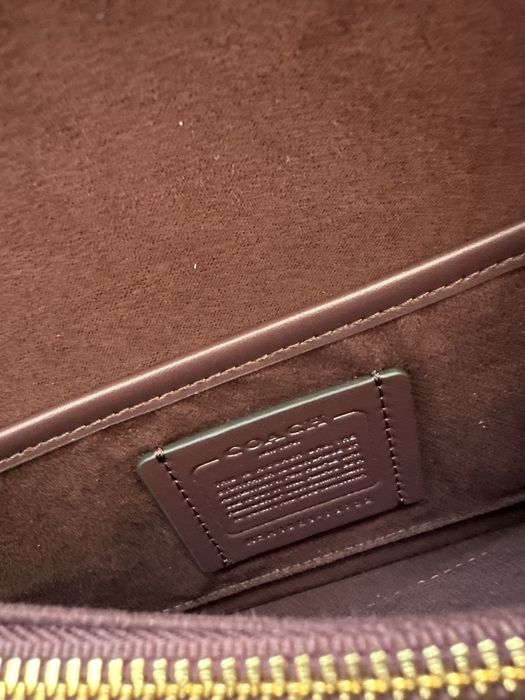 Дамска чанта Coach Tabby Shoulder Bag 26 в кафяв цвят